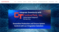 Desktop Screenshot of controltekeng.com