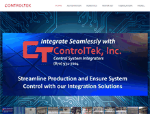 Tablet Screenshot of controltekeng.com